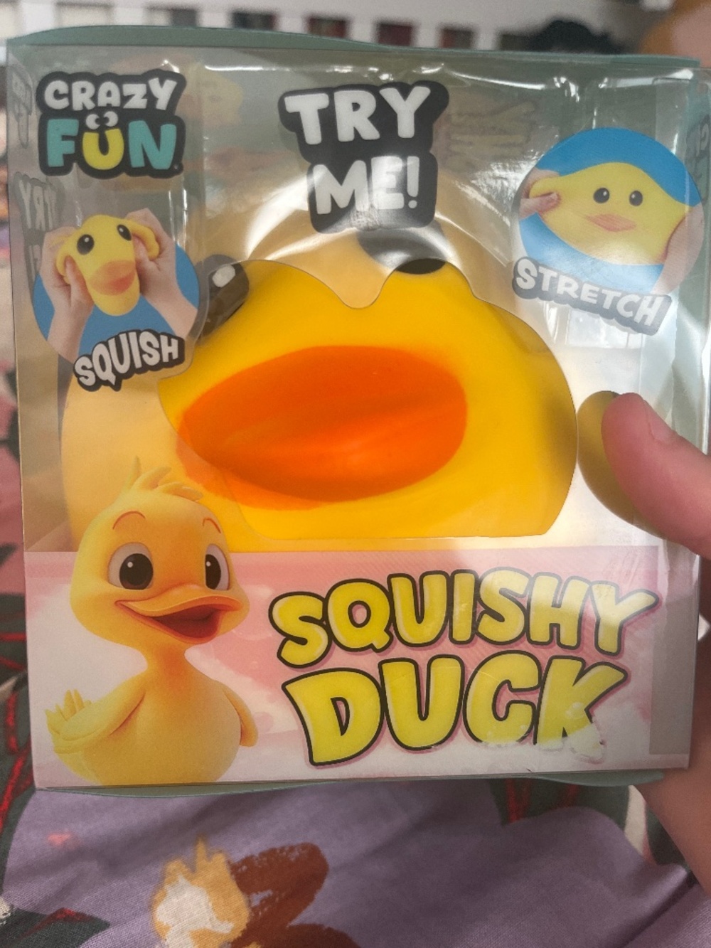 Jumbo yellow duck squishy